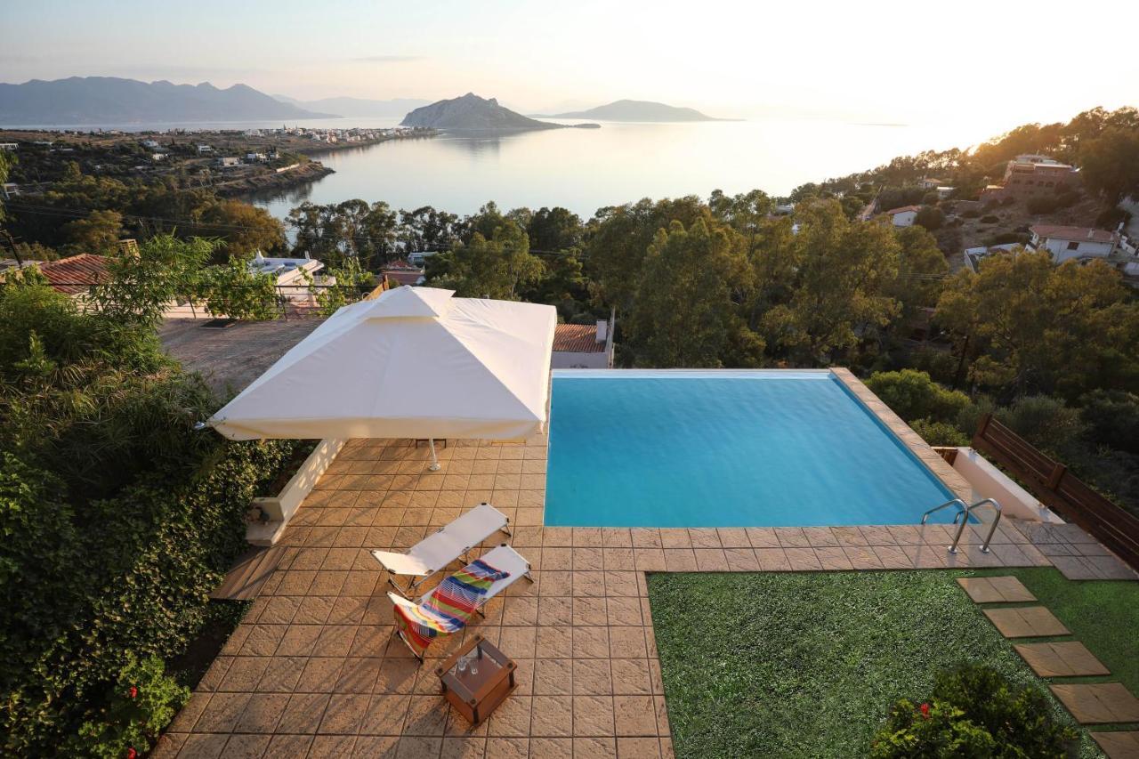 Eucalyptus Villa Aegina Buitenkant foto